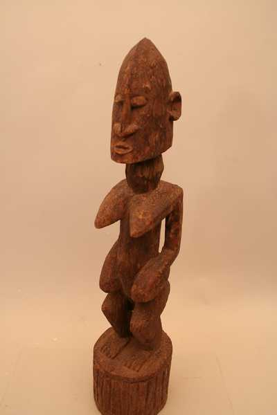 Dogon.(statue), d`afrique : Mali, statuette Dogon.(statue), masque ancien africain Dogon.(statue), art du Mali - Art Africain, collection privées Belgique. Statue africaine de la tribu des Dogon.(statue), provenant du Mali, 1098/4172.Petite statue d